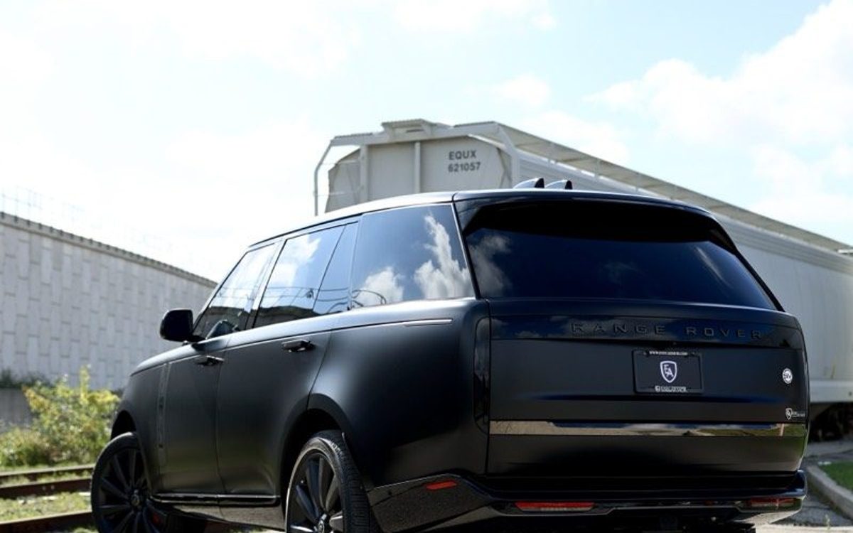 Armored Range Rover