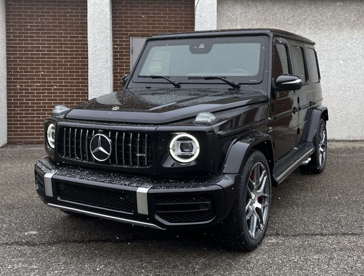 Armored Mercedes G-Wagon